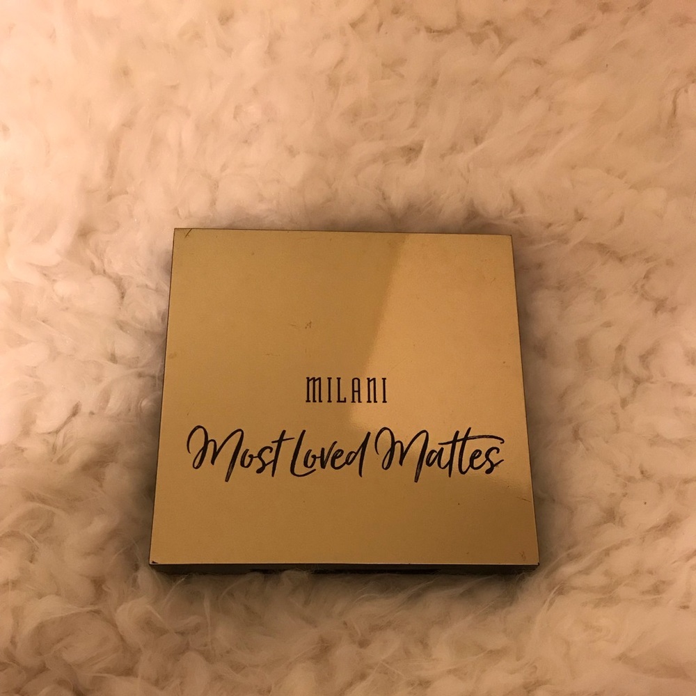 Milani eyeshadow pallet most loved mattes